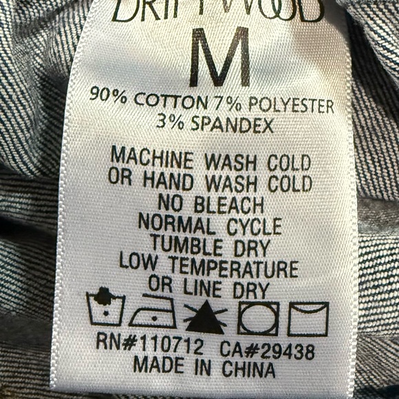 Driftwood x Free People | Randi‎ Floral Embroidered Denim Jumpsuit Medium $228 - Picture 10 of 10